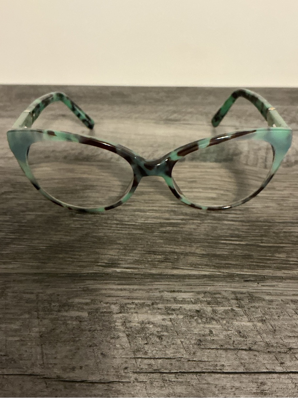 Mint Tortoiseshell Cat-Eye Women's Glasses